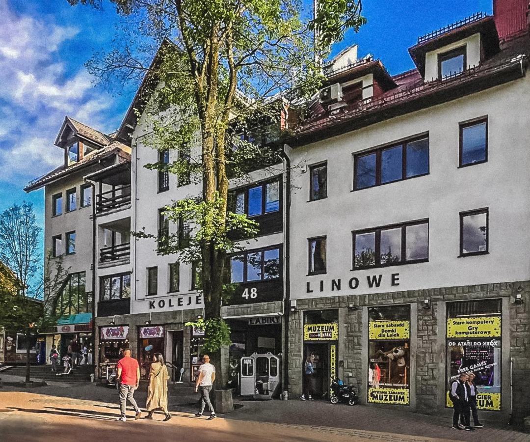 Apartament Z Widokiem Na Giewont, Krupowki 48 "Budynek Polskich Kolei Linowych" Lägenhet Zakopane Exteriör bild